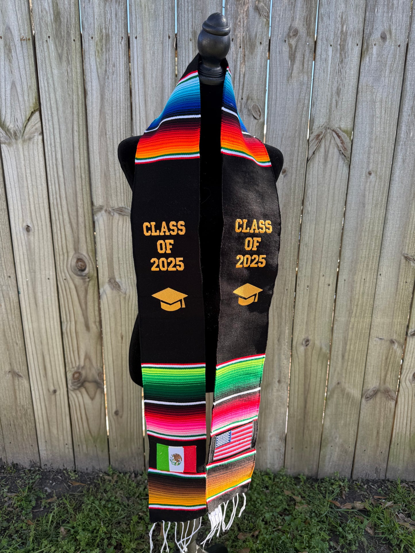 Class of 2025 - MEX and USA flags