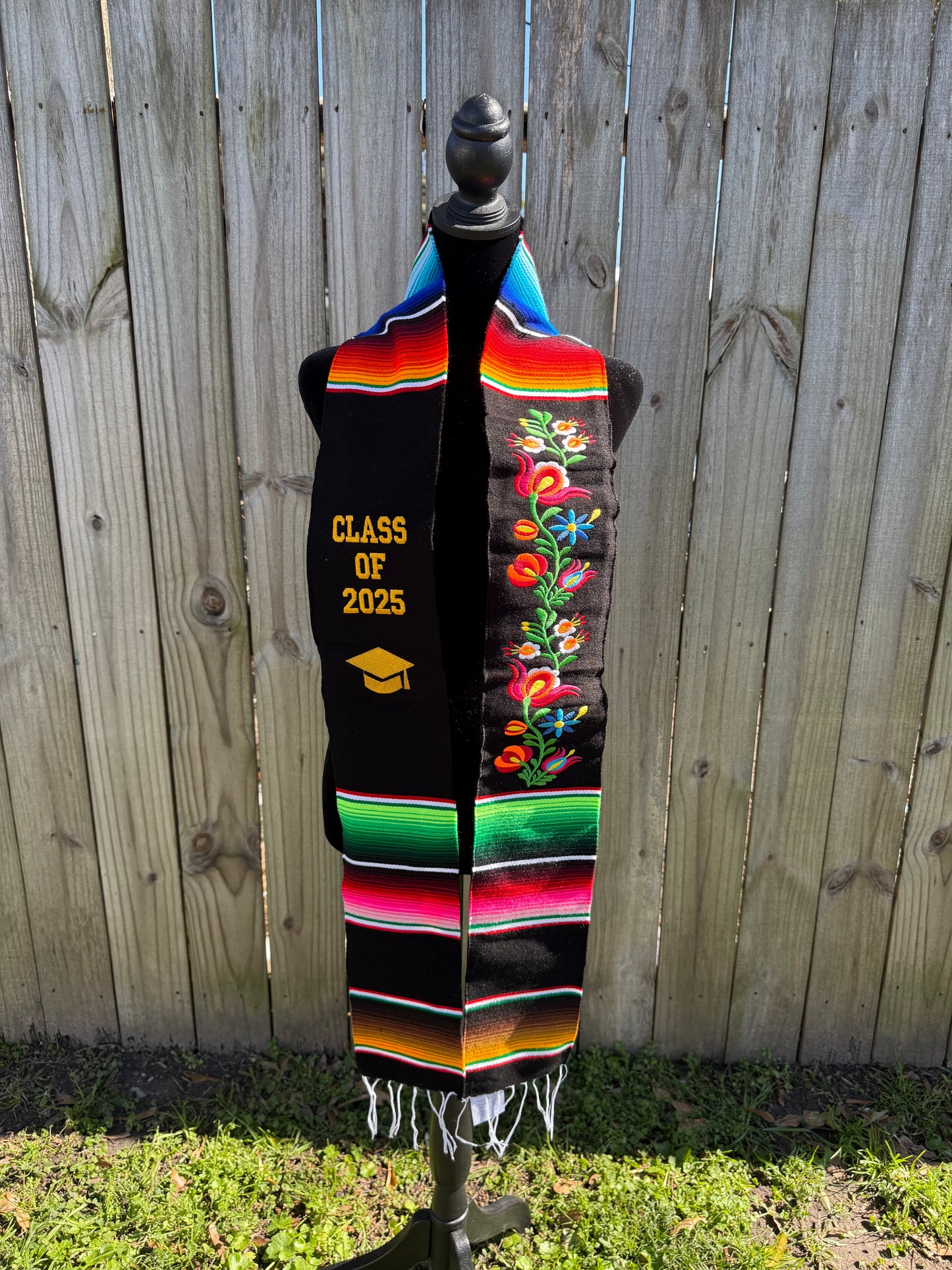 Class of 2025 - Floral (Black)